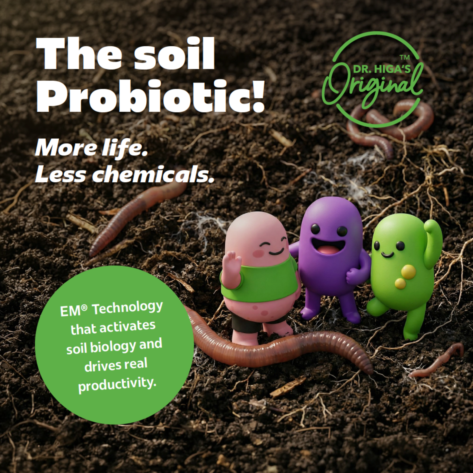 EM•1® Microbial Inoculant – Soil and Crop Support