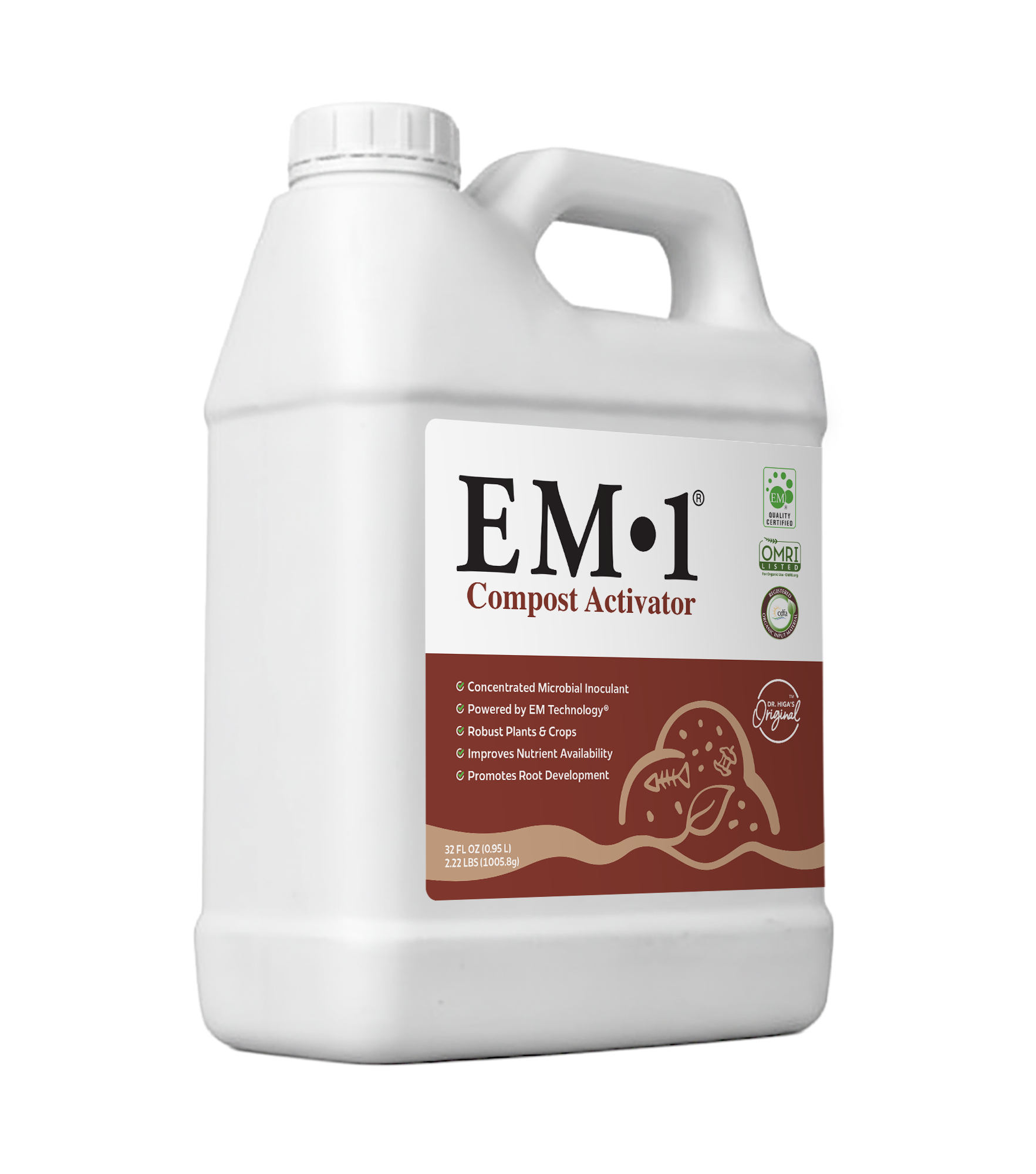 EM•1® Compost Activator – Compost and Organic Matter Support